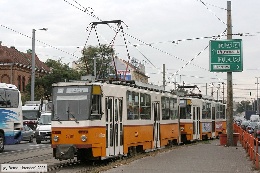 Budapest - Straßenbahn - 4200
/ Bild: budapest4200_bk0809180132.jpg