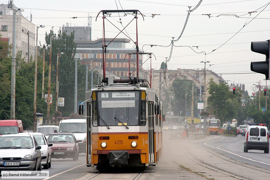 Budapest - Straßenbahn - 4215
/ Bild: budapest4215_bk0809180164.jpg