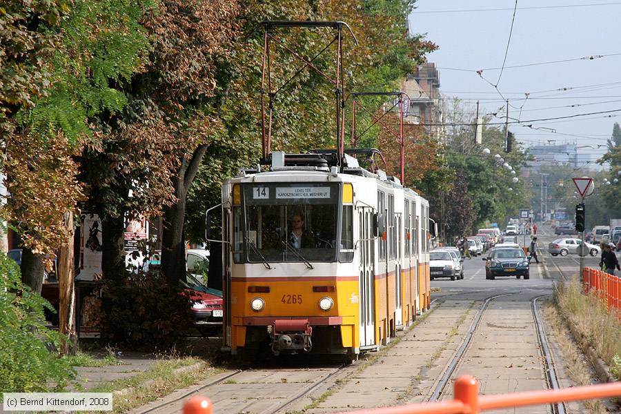 Budapest - Stra&szlig;enbahn - 4265
/ Bild: budapest4265_bk0809190083.jpg