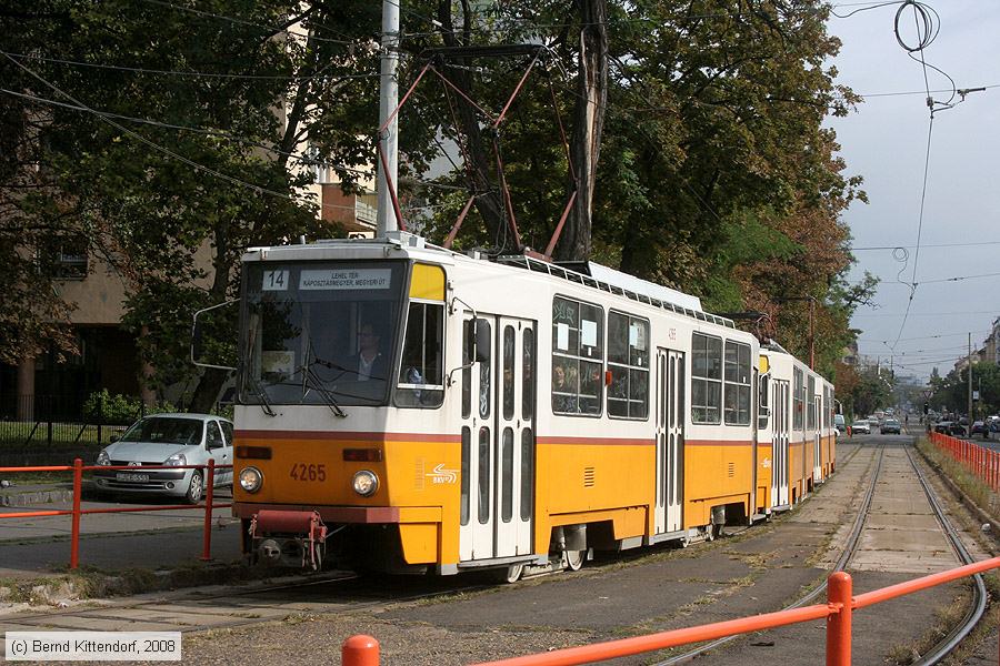 Budapest - Stra&szlig;enbahn - 4265
/ Bild: budapest4265_bk0809190084.jpg