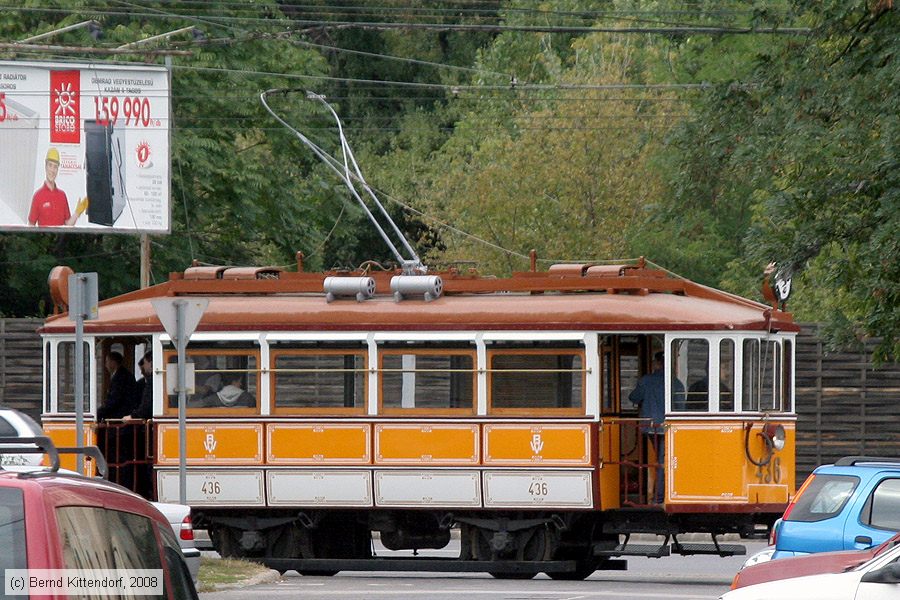 Budapest - Straßenbahn - 436
/ Bild: budapest436_bk0809200258.jpg Budapest - Straßenbahn - 436
/ Bild: budapest436_bk0809200258.jpg