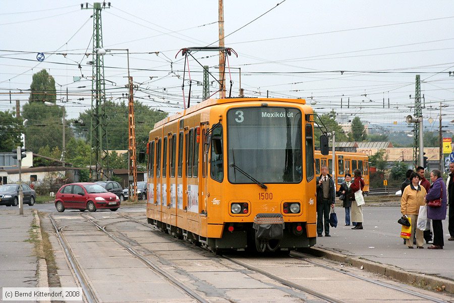 Budapest - Straßenbahn - 1500
/ Bild: budapest1500_bk0809180332.jpg