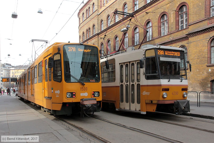 Budapest - Stra&szlig;enbahn - 1500
/ Bild: budapest1500_bk1702260040.jpg
