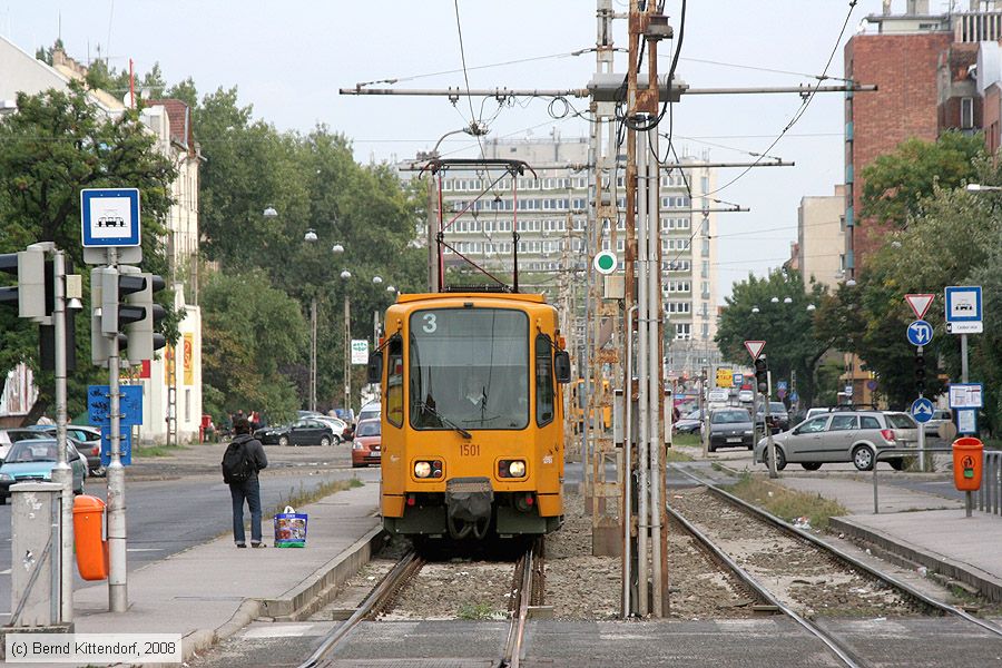 Budapest - Straßenbahn - 1501
/ Bild: budapest1501_bk0809180268.jpg Budapest - Straßenbahn - 1501
/ Bild: budapest1501_bk0809180268.jpg