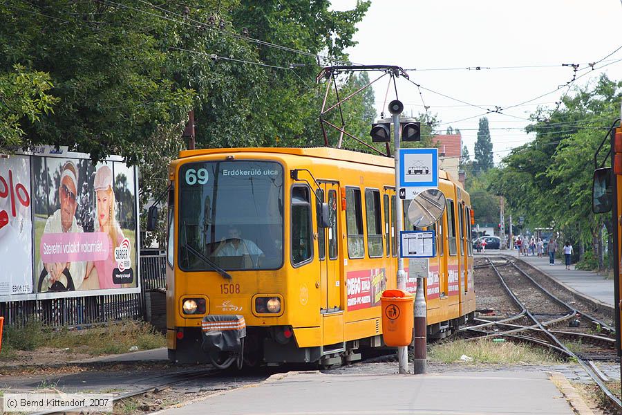 Budapest - Straßenbahn - 1508
/ Bild: budapest1508_bk0708090243.jpg Budapest - Straßenbahn - 1508
/ Bild: budapest1508_bk0708090243.jpg