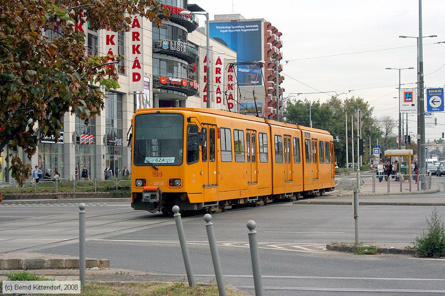 Budapest - Straßenbahn - 1509
/ Bild: budapest1509_bk0809180287.jpg Budapest - Straßenbahn - 1509
/ Bild: budapest1509_bk0809180287.jpg