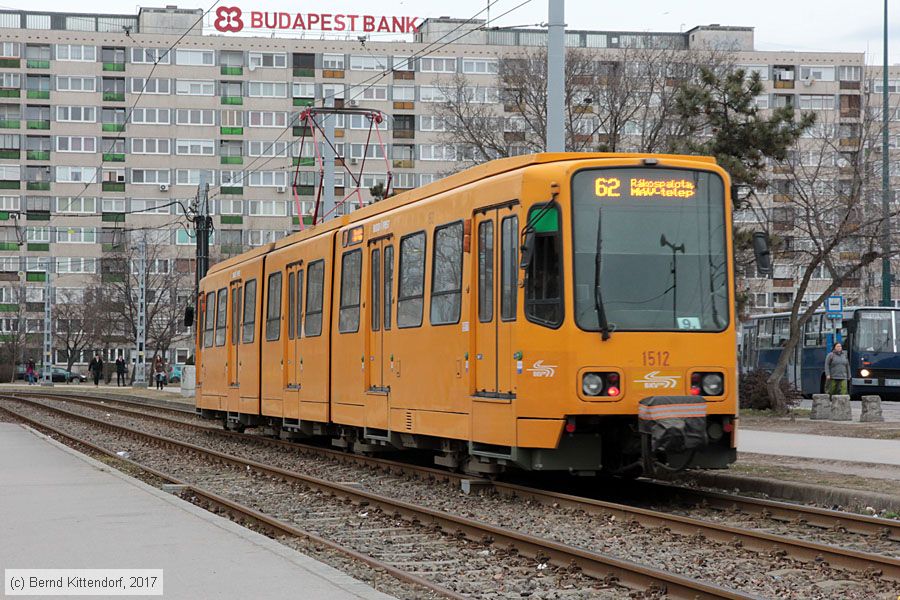 Budapest - Straßenbahn - 1512
/ Bild: budapest1512_bk1702280390.jpg Budapest - Straßenbahn - 1512
/ Bild: budapest1512_bk1702280390.jpg