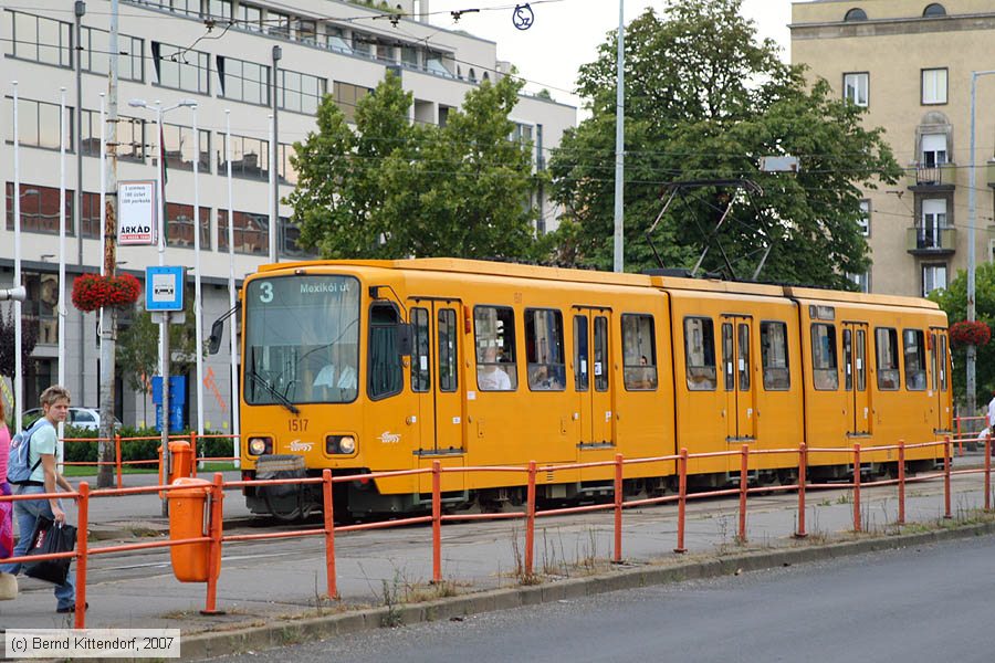 Budapest - Straßenbahn - 1517
/ Bild: budapest1517_bk0708090335.jpg
