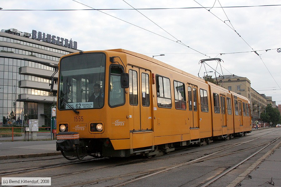 Budapest - Straßenbahn - 1555
/ Bild: budapest1555_bk0809180377.jpg