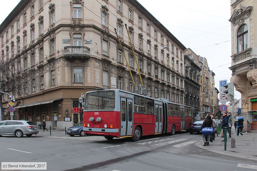 Budapest - Trolleybus - 215
/ Bild: budapest215_bk1703010009.jpg Budapest - Trolleybus - 215
/ Bild: budapest215_bk1703010009.jpg