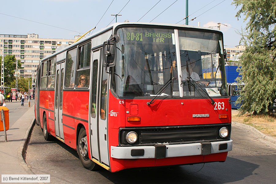 Budapest - Trolleybus - 263
/ Bild: budapest263_bk0708090250.jpg Budapest - Trolleybus - 263
/ Bild: budapest263_bk0708090250.jpg