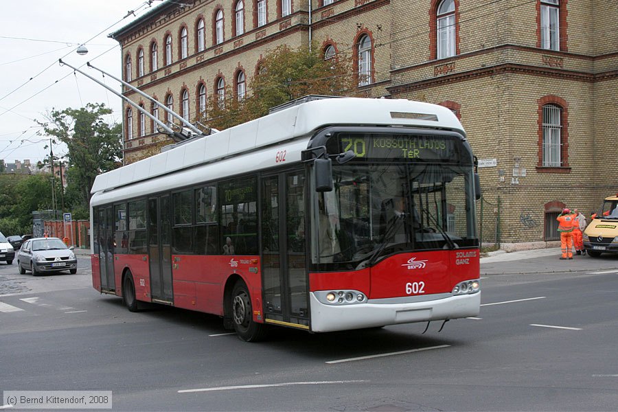 Budapest - Trolleybus - 602
/ Bild: budapest602_bk0809180144.jpg