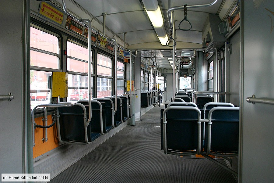 Tram Milano - 4914 - Innenansicht 
/ Bild: milano4914_e0011328.jpg