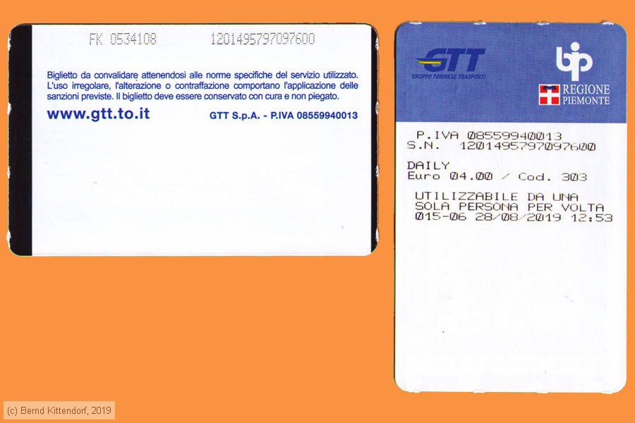 Torino - GTT - Fahrkarte
/ Bild: gtt_fk20190828daily2.jpg