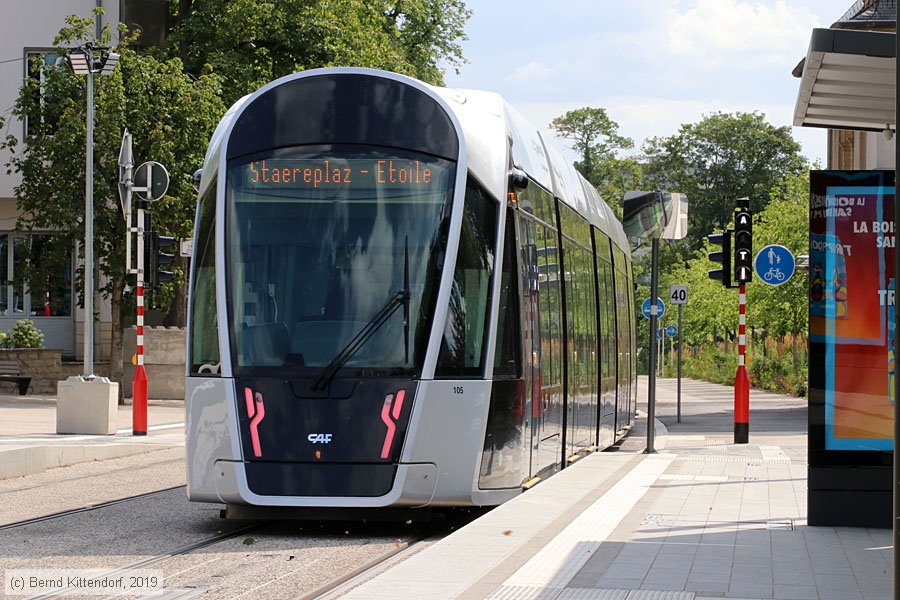 Straßenbahn Luxemburg - 105
/ Bild: luxemburg105_bk1907310340.jpg Straßenbahn Luxemburg - 105
/ Bild: luxemburg105_bk1907310340.jpg