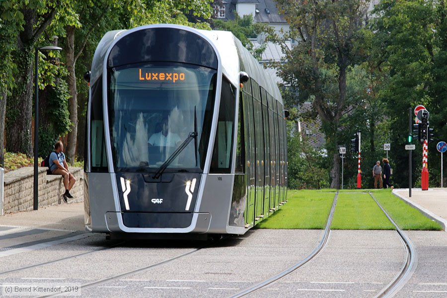 Straßenbahn Luxemburg - 105
/ Bild: luxemburg105_bk1907310346.jpg