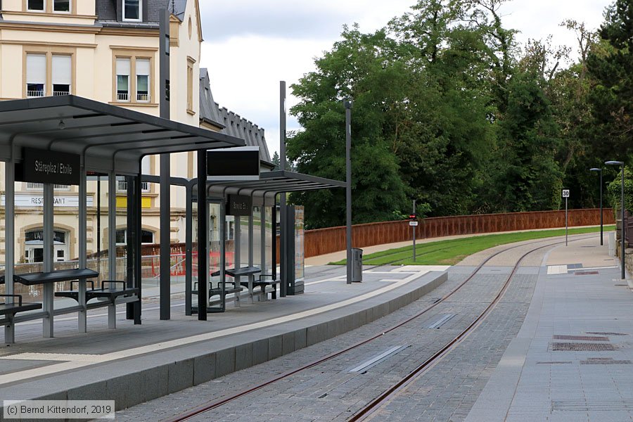 Straßenbahn Luxemburg - Anlagen
/ Bild: luxemburganlagen_bk1907310082.jpg
