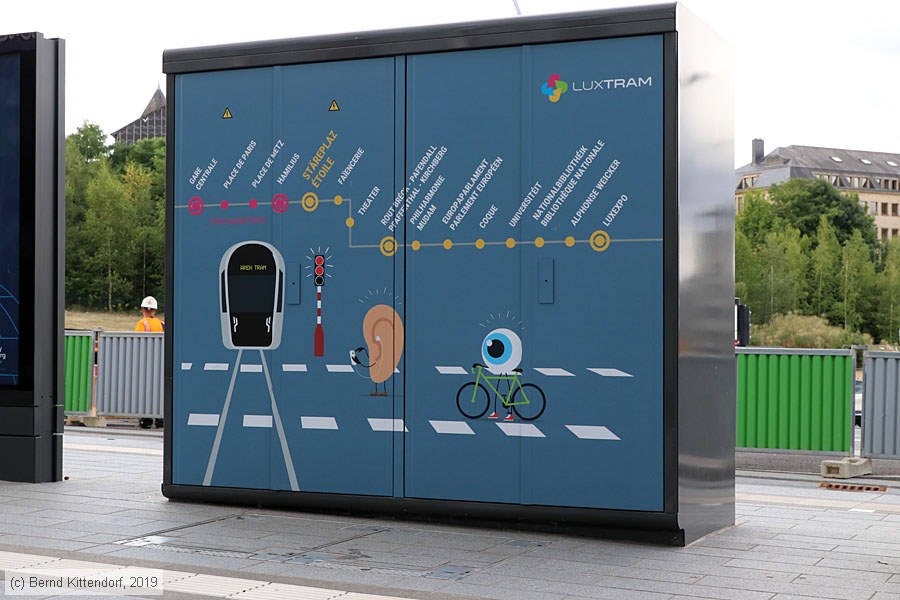 Straßenbahn Luxemburg - Anlagen
/ Bild: luxemburganlagen_bk1907310086.jpg