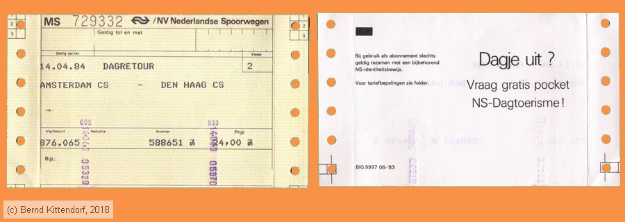 Nederlandse Spoorwegen - Fahrkarte
/ Bild: ns_fk19840414e.jpg