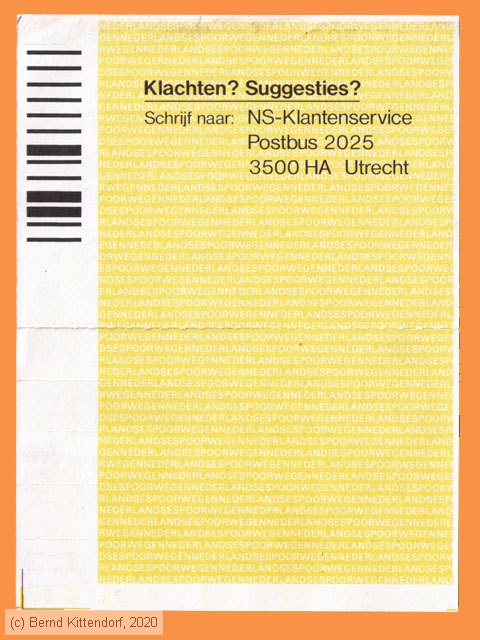 Nederlandse Spoorwegen - Fahrkarte
/ Bild: ns_fk19890428ms2.jpg