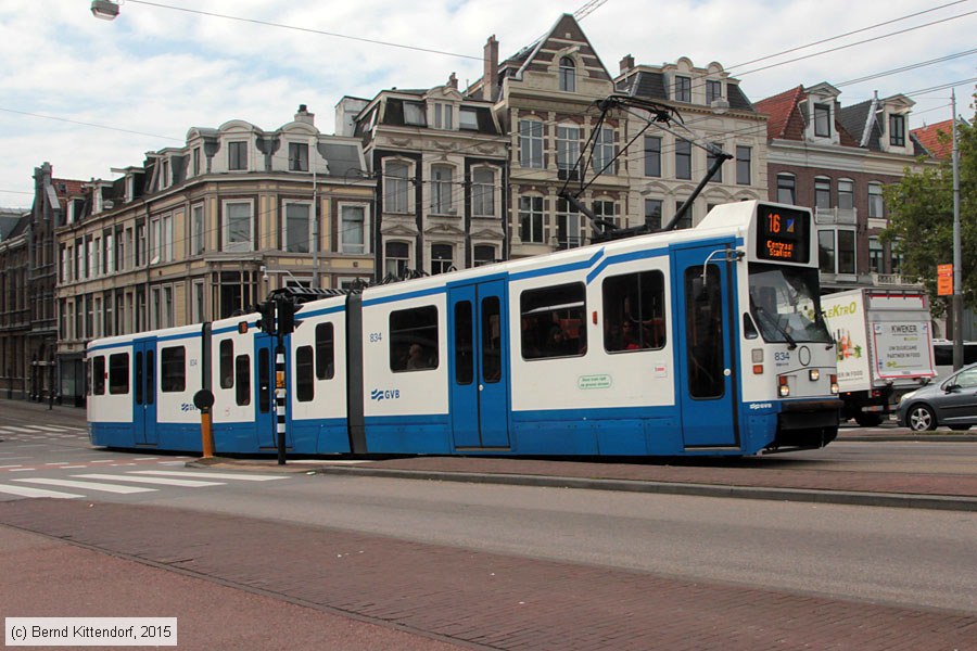 Stra&szlig;enbahn Amsterdam - 834
/ Bild: amsterdam834_bk1508190111.jpg