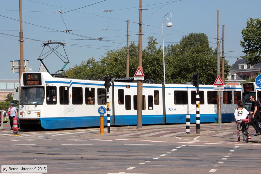 Stra&szlig;enbahn Amsterdam - 840
/ Bild: amsterdam840_bk1508200164.jpg
