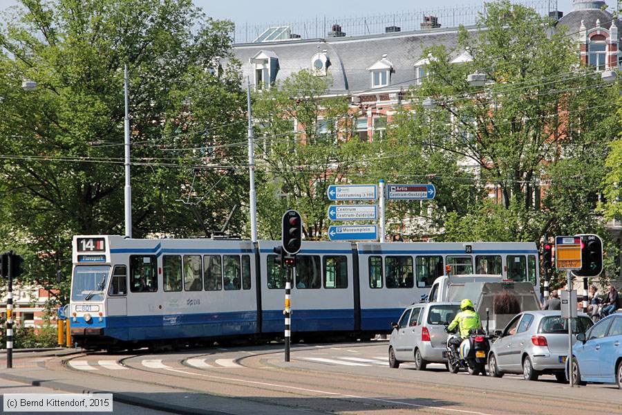 Stra&szlig;enbahn Amsterdam - 801
/ Bild: amsterdam801_bk1508200054.jpg