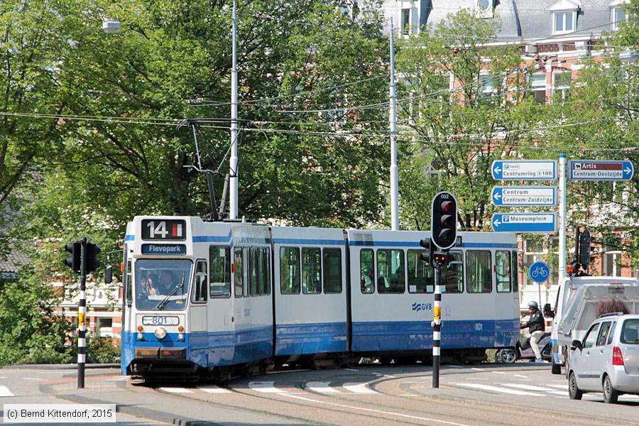 Stra&szlig;enbahn Amsterdam - 801
/ Bild: amsterdam801_bk1508200055.jpg