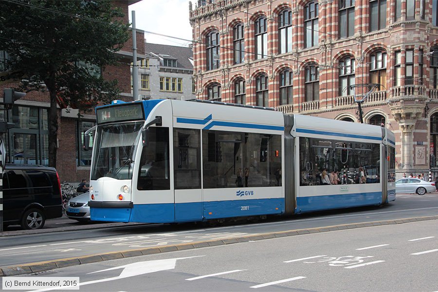 Straßenbahn Amsterdam - 2081
/ Bild: amsterdam2081_bk1508190347.jpg Straßenbahn Amsterdam - 2081
/ Bild: amsterdam2081_bk1508190347.jpg