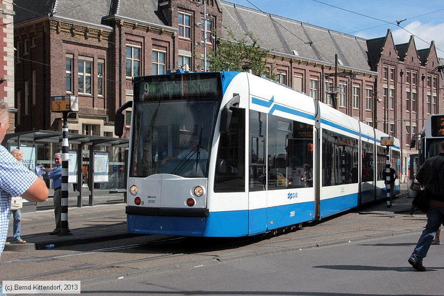 Straßenbahn Amsterdam - 2097
/ Bild: amsterdam2097_bk1309030313.jpg Straßenbahn Amsterdam - 2097
/ Bild: amsterdam2097_bk1309030313.jpg