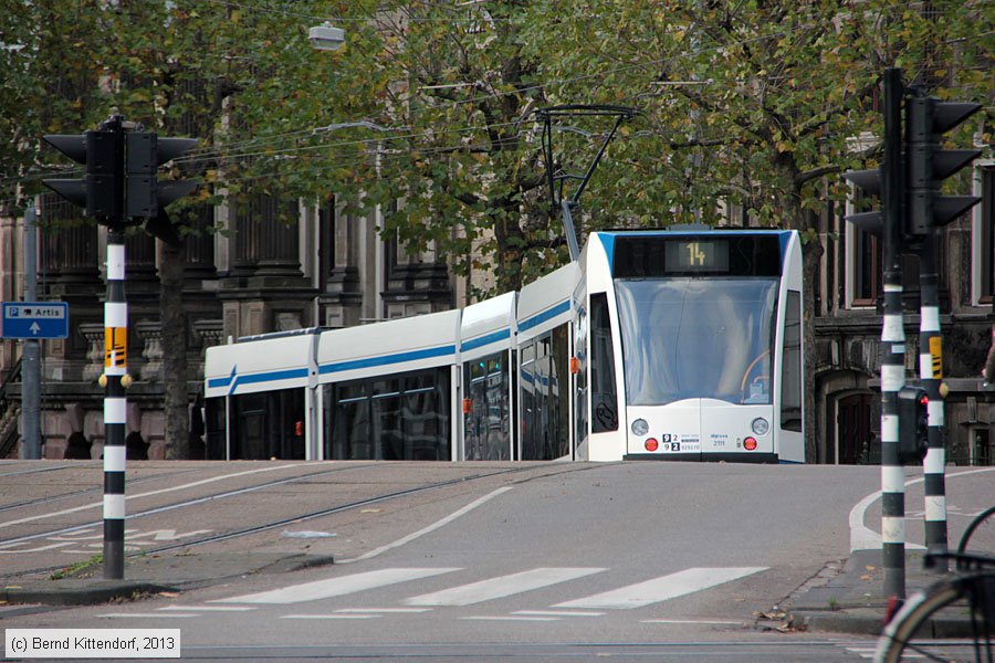 Straßenbahn Amsterdam - 2111
/ Bild: amsterdam2111_bk1311130160.jpg Straßenbahn Amsterdam - 2111
/ Bild: amsterdam2111_bk1311130160.jpg
