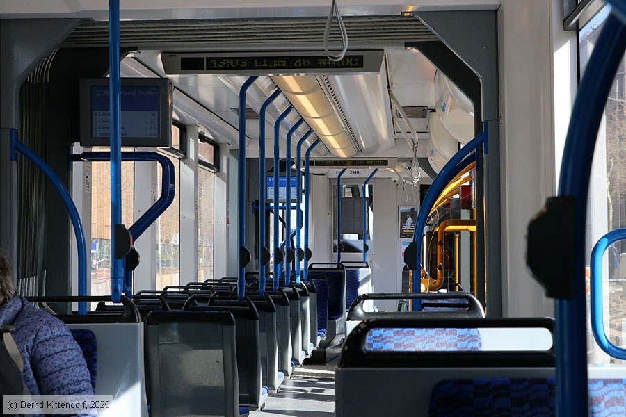 Straßenbahn Amsterdam - 2140 - Innenansicht
/ Bild: amsterdam2140_bk2503120022.jpg Straßenbahn Amsterdam - 2140 - Innenansicht
/ Bild: amsterdam2140_bk2503120022.jpg