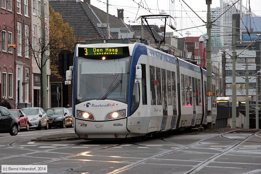 Stra&szlig;enbahn Den Haag - 4026
/ Bild: denhaag4026_bk1410290271.jpg
