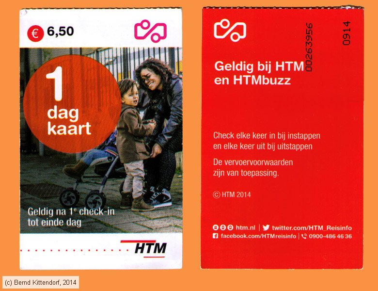 Den Haag - HTM - Fahrkarte
/ Bild: denhaag_fk20141029dag.jpg