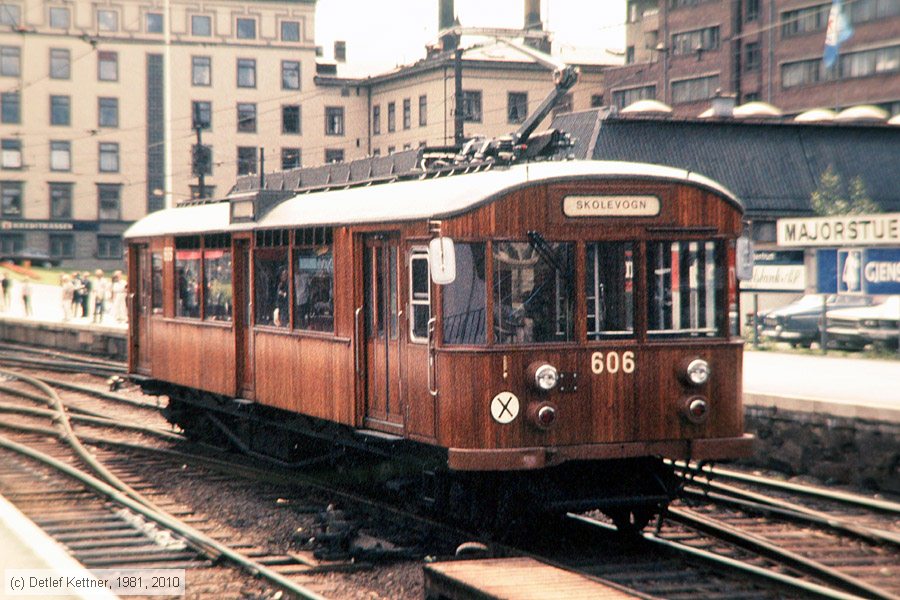 Oslo - Forstadsbaner - 606
/ Bild: oslo606_dk021121.jpg Oslo - Forstadsbaner - 606
/ Bild: oslo606_dk021121.jpg