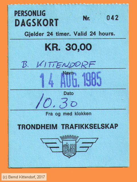Trondheim - Fahrkarte
/ Bild: trondheim_fk19850814.jpg