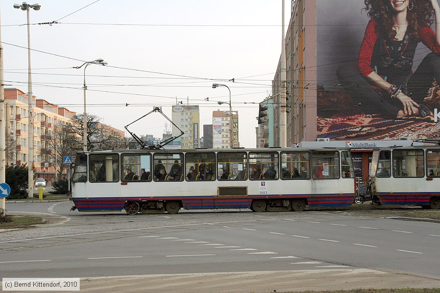 Stra&szlig;enbahn Szczecin - 1003
/ Bild: szczecin1003_bk1003180756.jpg