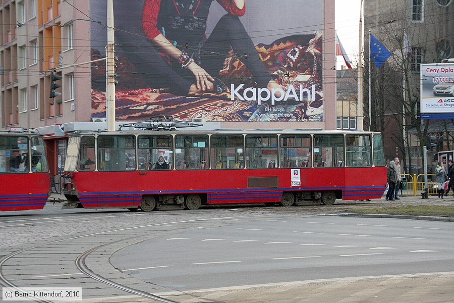 Stra&szlig;enbahn Szczecin (Stettin) - 1032
/ Bild: szczecin1032_bk1003180741.jpg
