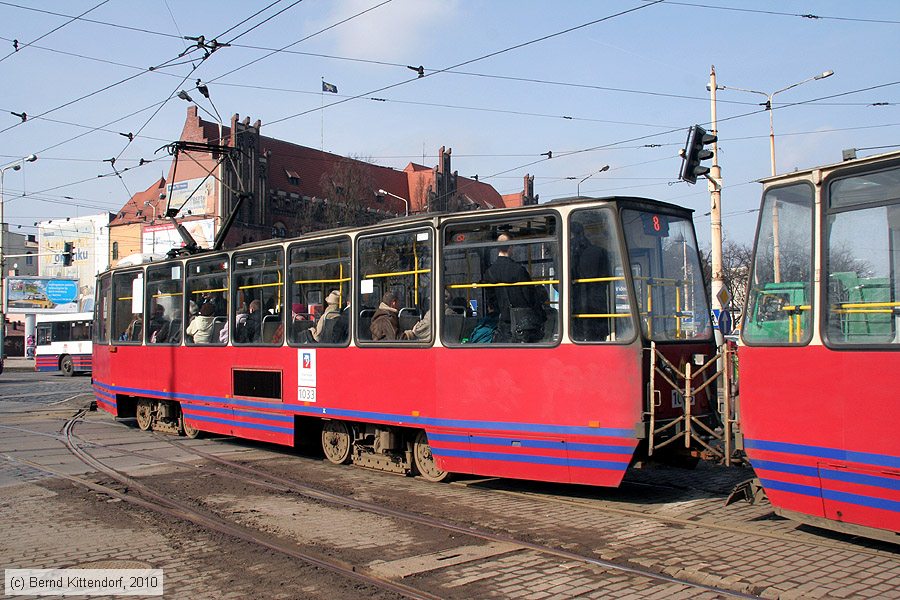 Stra&szlig;enbahn Szczecin (Stettin) - 1033
/ Bild: szczecin1033_bk1003180389.jpg