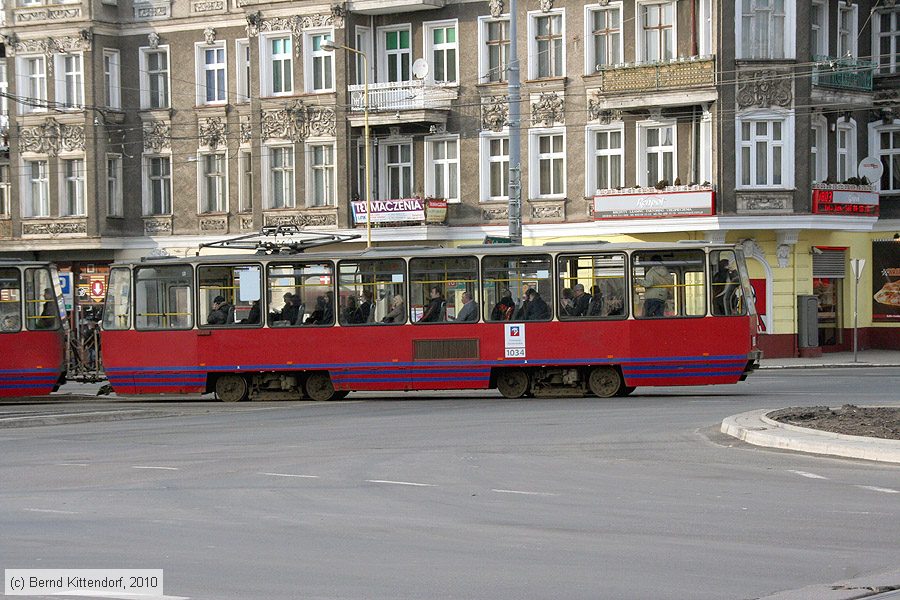 Stra&szlig;enbahn Szczecin (Stettin) - 1034
/ Bild: szczecin1034_bk1003180626.jpg