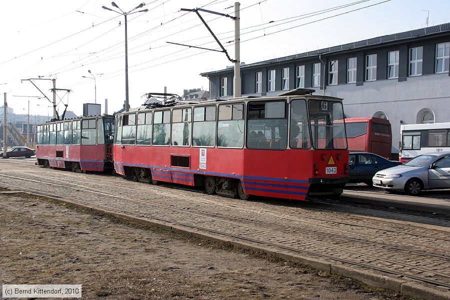 Stra&szlig;enbahn Szczecin (Stettin) - 1042
/ Bild: szczecin1042_bk1003180415.jpg