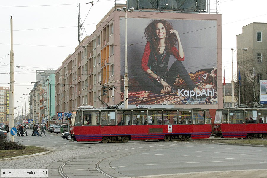 Stra&szlig;enbahn Szczecin (Stettin) - 1045
/ Bild: szczecin1045_bk1003180721.jpg