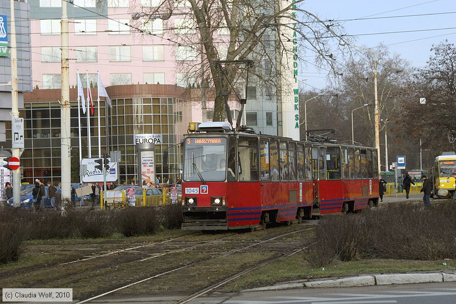 Stra&szlig;enbahn Szczecin (Stettin) - 1045
/ Bild: szczecin1045_cw1003180566.jpg
