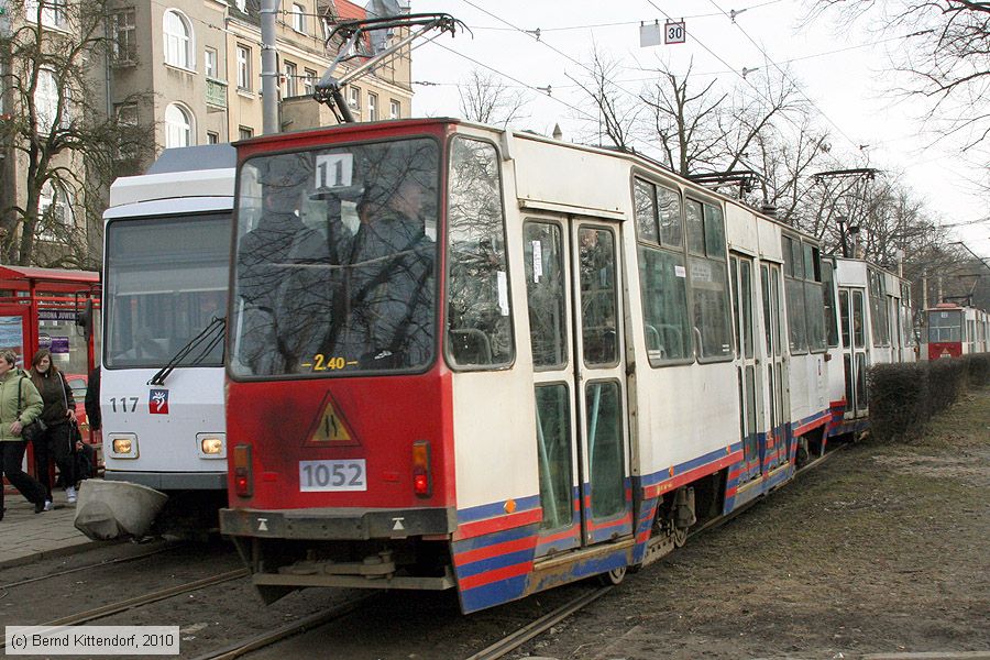 Stra&szlig;enbahn Szczecin (Stettin) - 1052
/ Bild: szczecin1052_bk1003180602.jpg