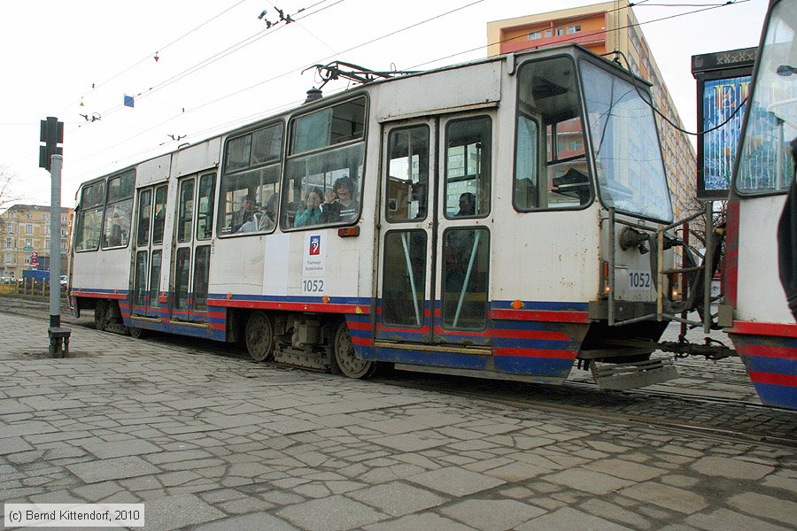 Stra&szlig;enbahn Szczecin (Stettin) - 1052
/ Bild: szczecin1052_bk1003180684.jpg