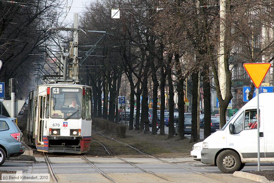 Straßenbahn Szczecin (Stettin) - 670
/ Bild: szczecin670_bk1003180616.jpg