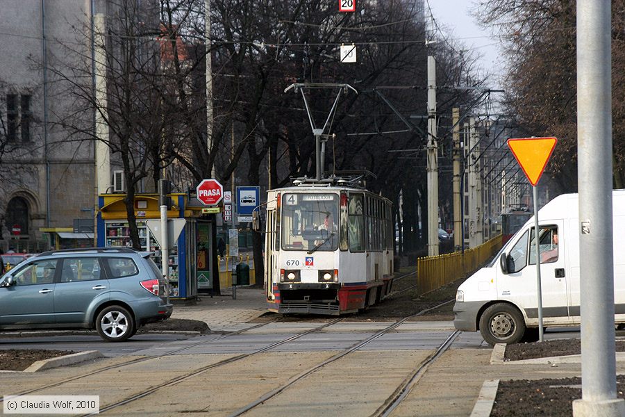 Straßenbahn Szczecin (Stettin) - 670
/ Bild: szczecin670_cw1003180527.jpg