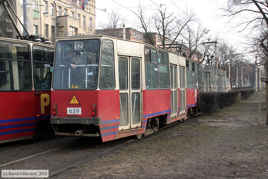 Straßenbahn Szczecin (Stettin) - 639
/ Bild: szczecin639_bk1003180613.jpg
