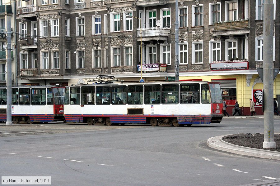 Straßenbahn Szczecin (Stettin) - 685
/ Bild: szczecin685_bk1003180559.jpg