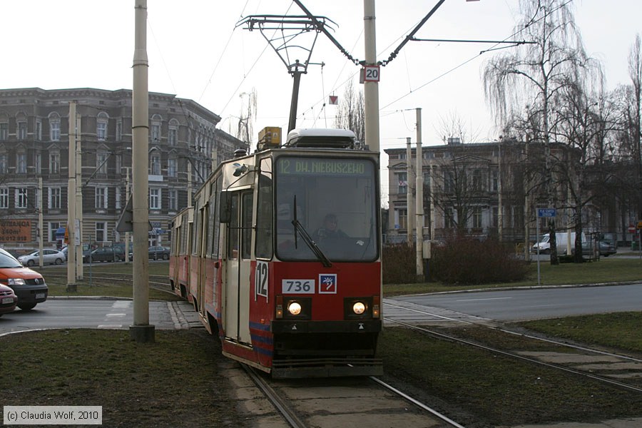 Straßenbahn Szczecin - 736
/ Bild: szczecin736_cw1003180532.jpg Straßenbahn Szczecin - 736
/ Bild: szczecin736_cw1003180532.jpg